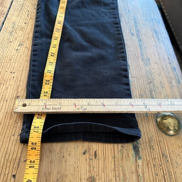 Gloria Vanderbult Taper Leg‎ Black Jeans   Size 16P - Picture 5 of 8